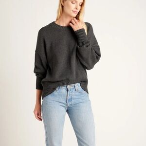 Quince Charcoal Gray Women's Sweater